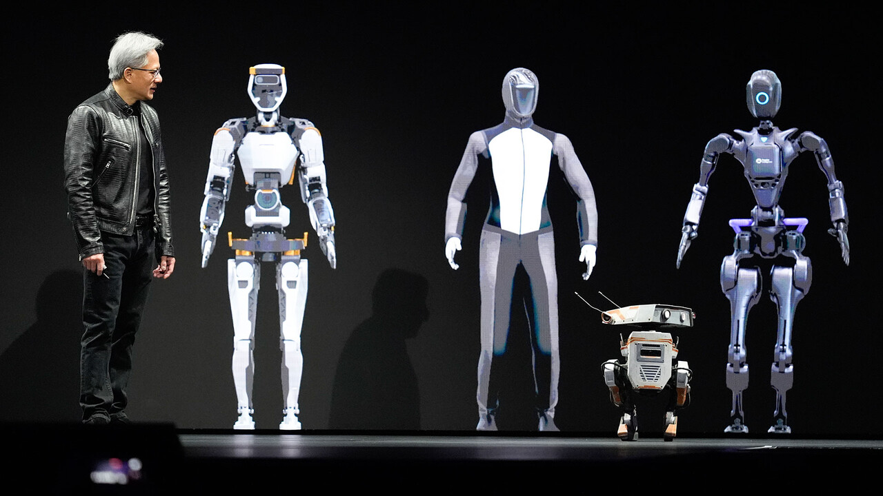 Compania Nvidia a prezentat o tehnologie care permite roboților umanoizi să „prezică viitorul”.