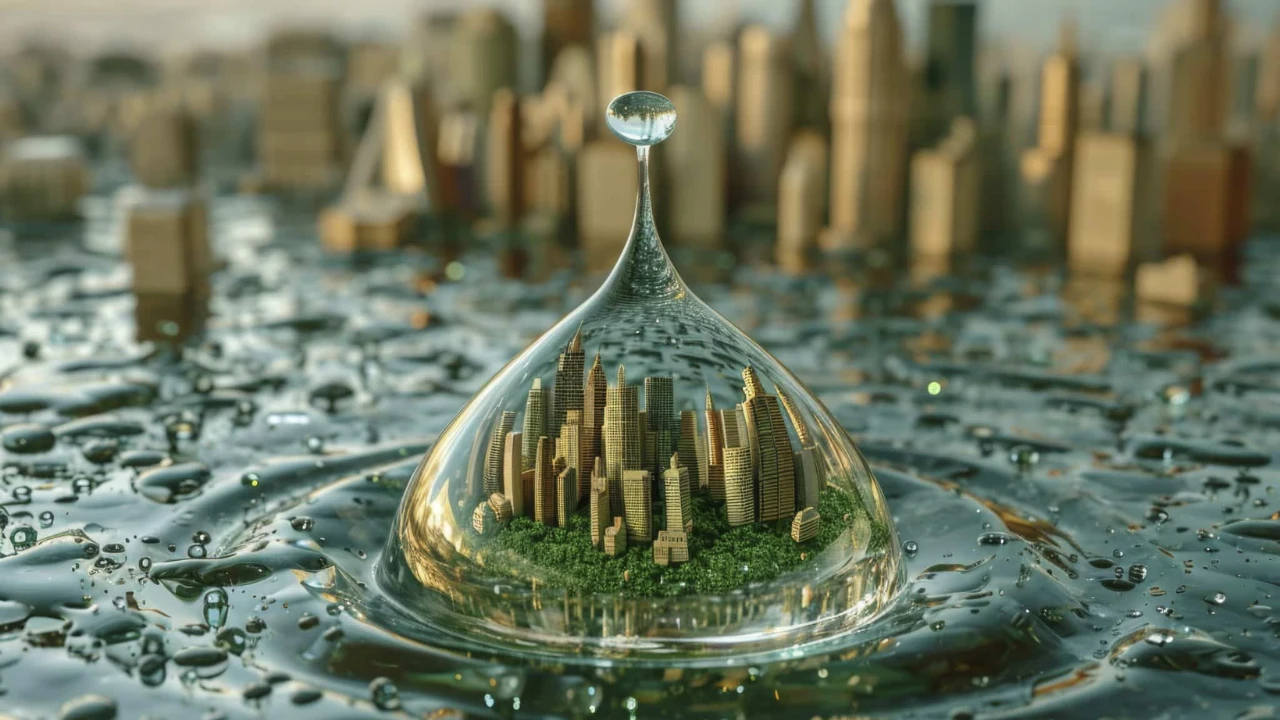 Oamenii de știință au creat un sistem care transformă picăturile de ploaie în energie electrică.