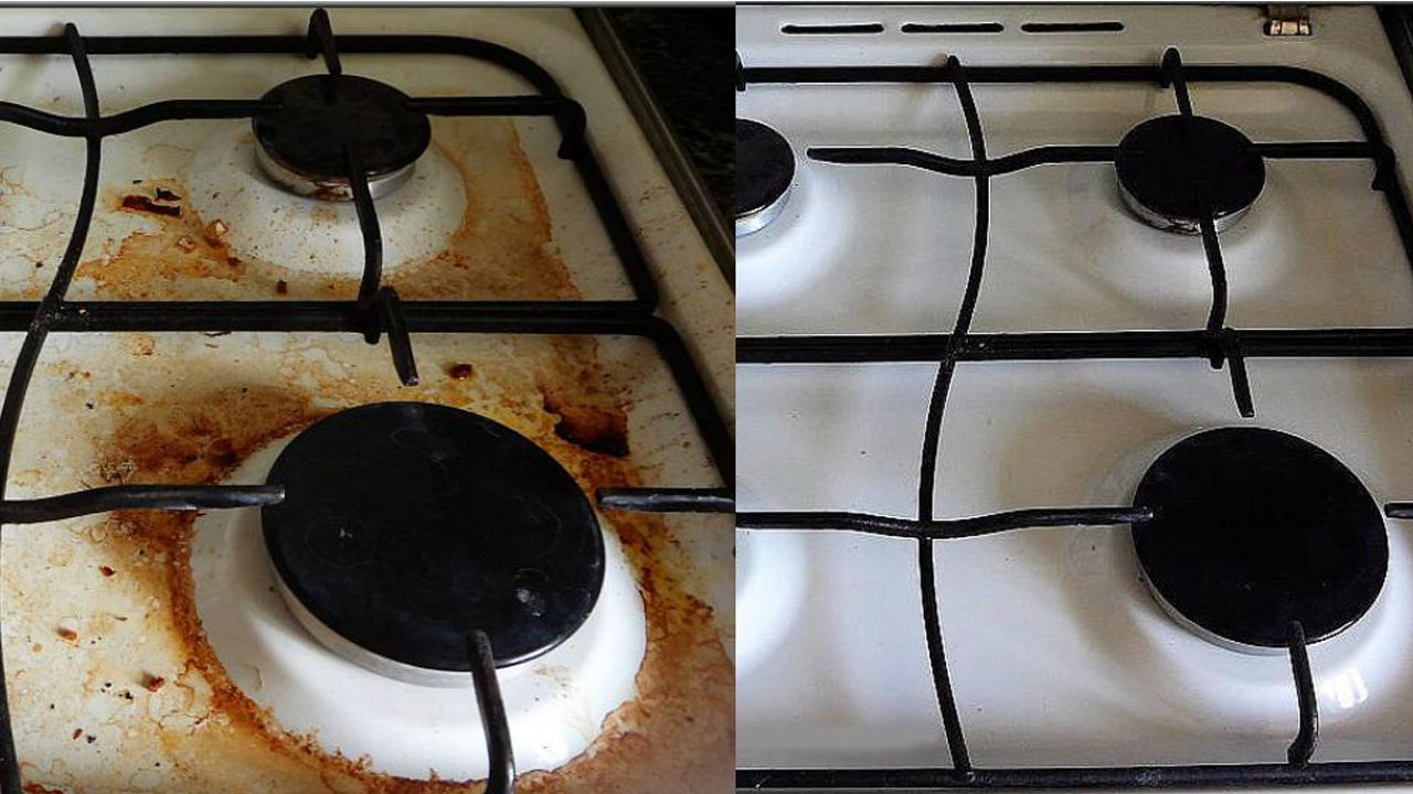 Fără înălbitor, fără lustruit: un secret simplu pentru a curăța plita arsă și a-i reda strălucirea.