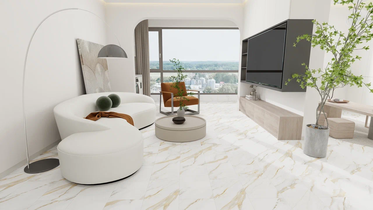 Adio, pardoseli flotante: tendința anilor 2000, care revine și devine o parte integrantă a designului interior.