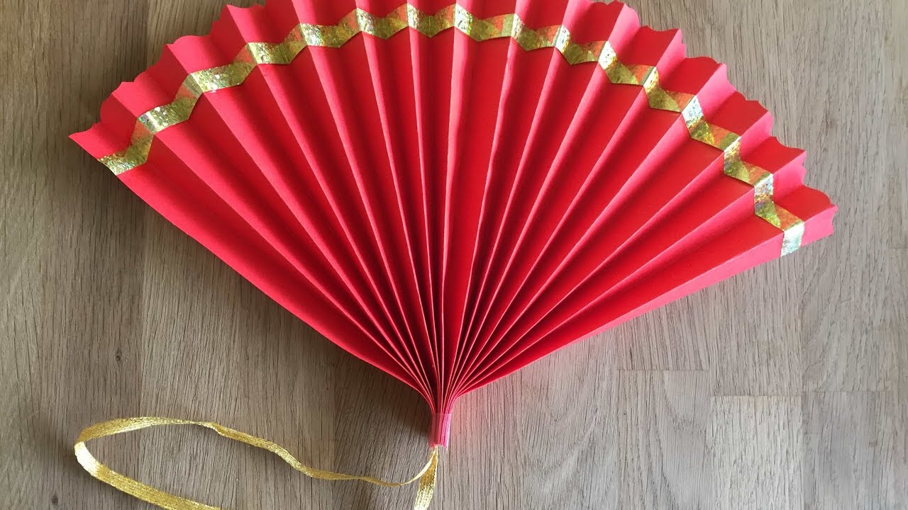 Cum să faci un evantai din țesătură acasă, cu mâna ta, în doar câteva minute.