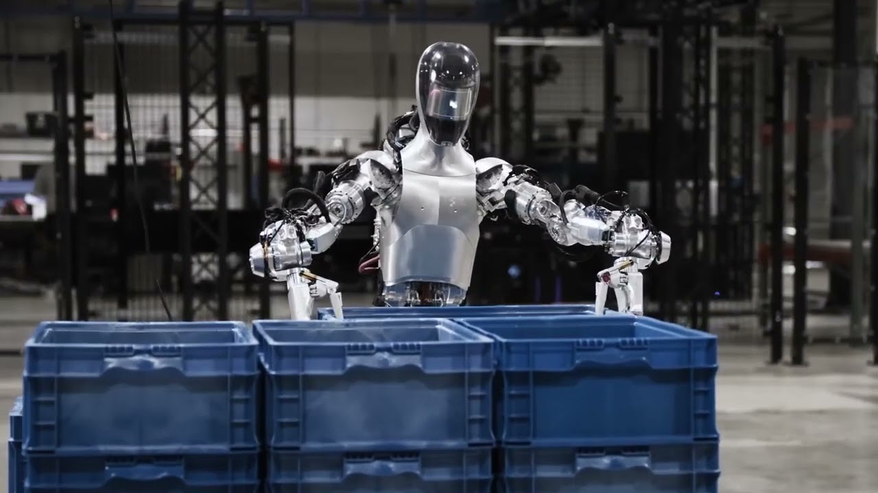 Compania Nvidia a prezentat o tehnologie care permite roboților umanoizi să „prezică viitorul”.