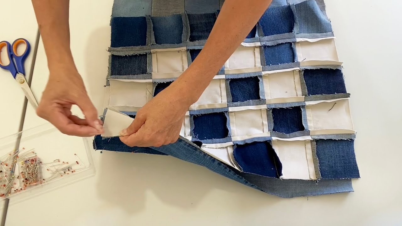 Truc de cusut cu mâinile tale: cum să faci un scaun din sticle de plastic și blugi vechi