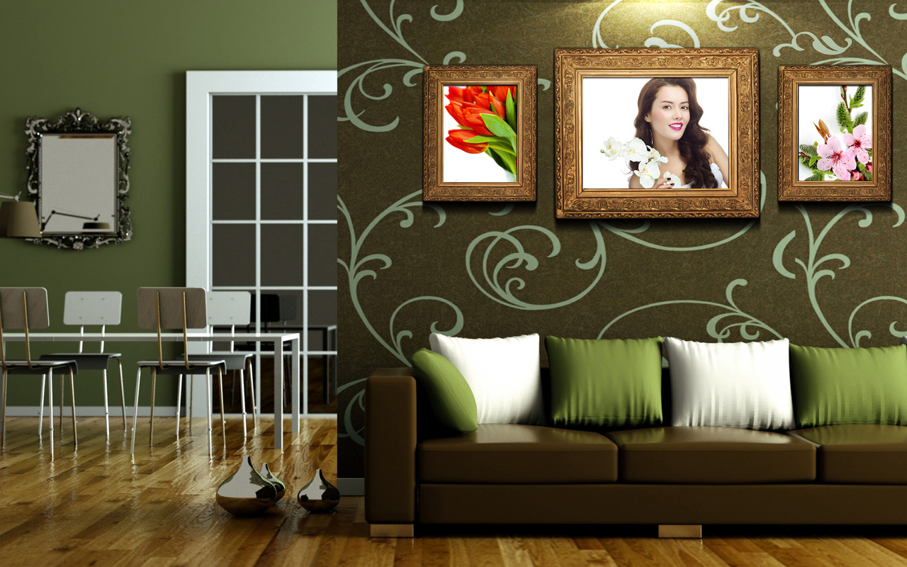 Tablourile din coridoare au ieșit din modă: ele sunt înlocuite de un design mai modern și mai elegant.